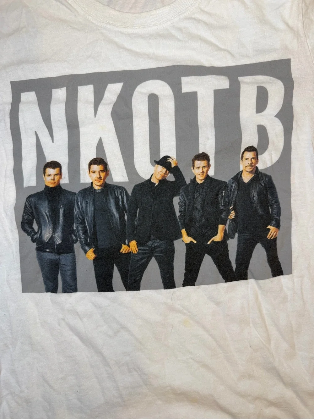 NKOTB New Kids on the Block Total Package Tour 2017 T-Shirt Small Band Tee